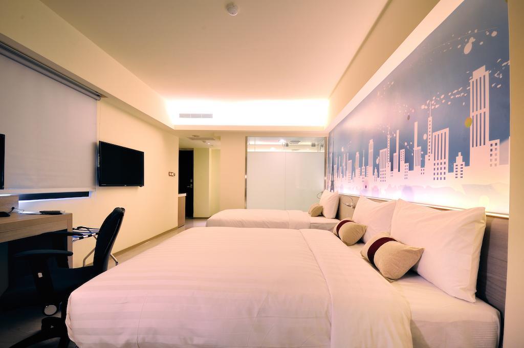 Audi Garden Business Hotel Taoyuan Extérieur photo